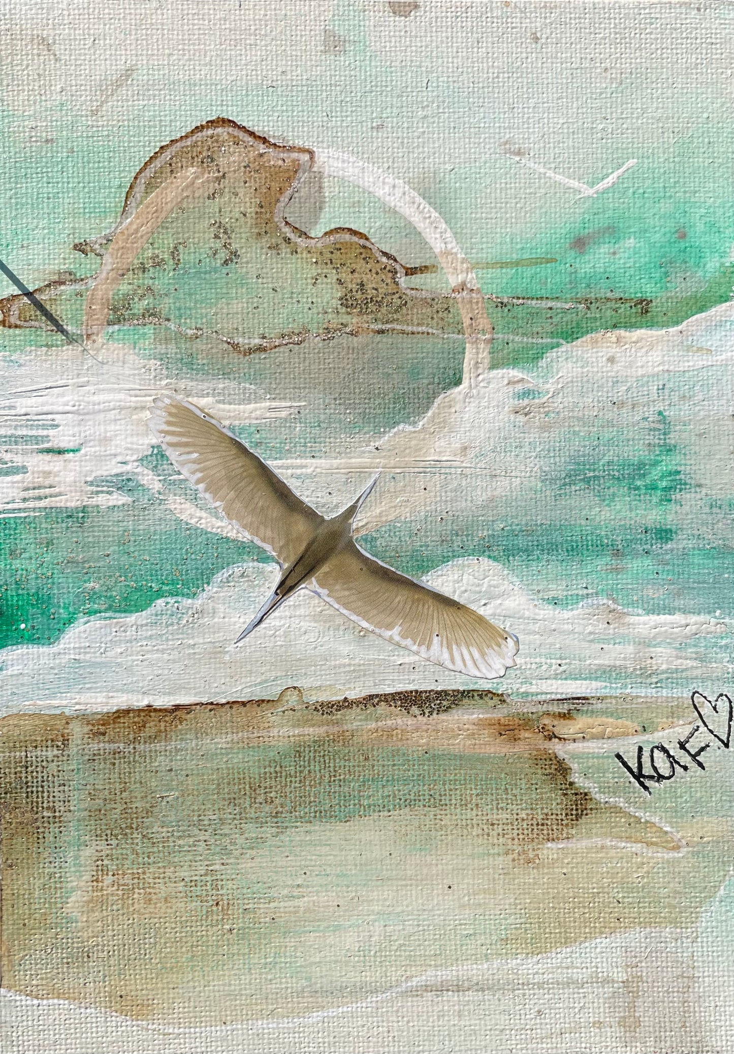 La petite aigrette